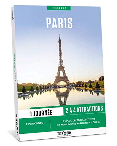  Tick&Box - Coffret Cadeau Tourisme 1 Jour à Paris