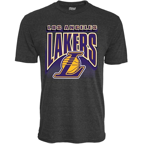 Los Angeles Lakers NBA Officially Licensed Tri-Blend T-Shirt Starters Black, Large