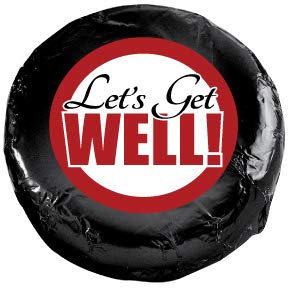 Miniatura 3 de Get Well Cookie Talk - Trío de galletas rellenas de crema con chocolate