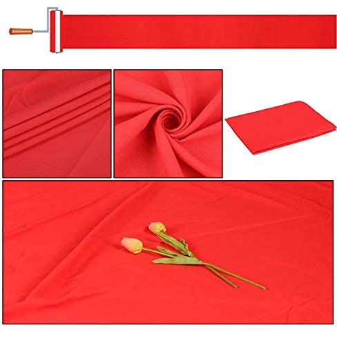 Image of GiftMax 8 x10 FT Red Color LEKERA Backdrop Photo Light Studio Photography Background (Red Cloth)