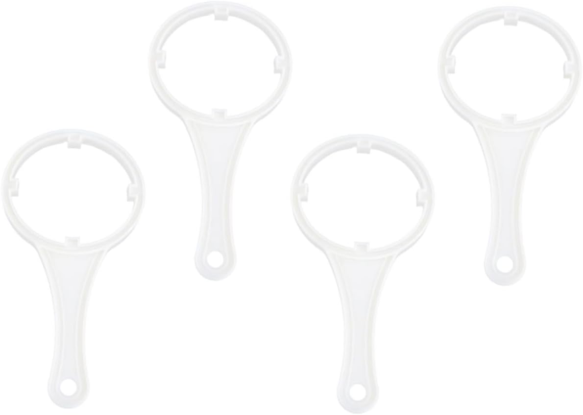4Pcs Water Purifier Filter Spanner Wrench for Standard Filter Housings Durable and Lightweight Tool for Under Sink and Ro Systems