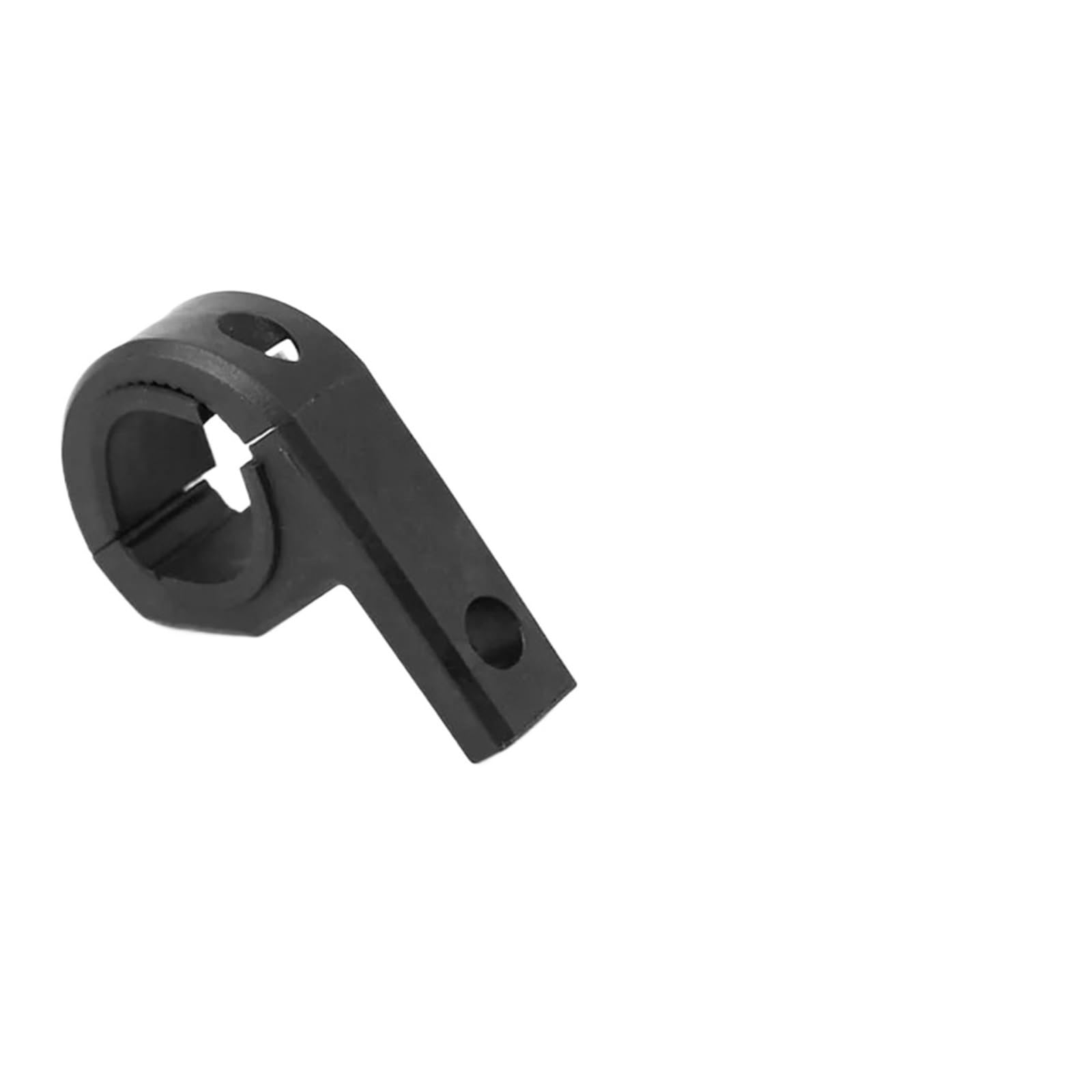 Headlight Repair Kit Bracket Motorcycle Headlight Clamps Bracket Spotlight Tube Clamp Mount Kit Black Plastic Adjustable(1pcs)