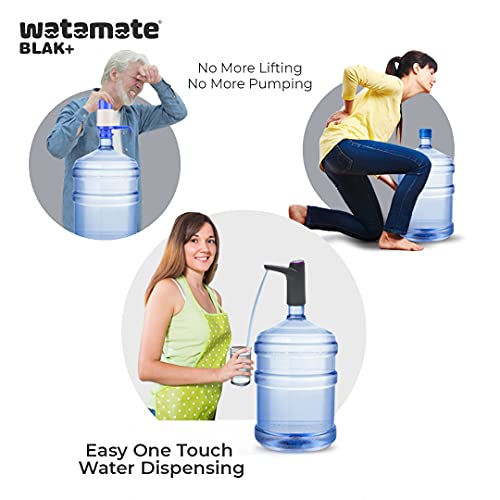 Image of Blak Plus Wireless Automatic Water Dispenser Pump with Rechargeable Battery for 20 litre water cans