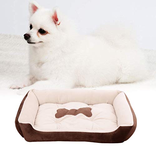 Tapete para cama de cachorro Canil Macio Pet Dog Filhote de cachorro Cama quente Casa de pelúcia Nin
