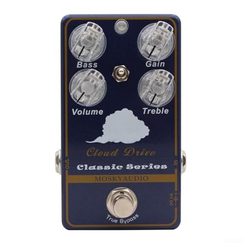Pédale d'effets guitare électrique et basse Overdrive Distortion Delay