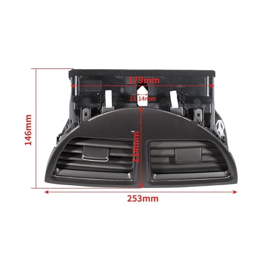 Grille console centrale avant pour restaurer la clim de votre Lexus - 5