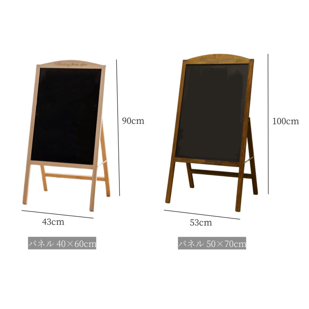 木製フレーム 黒板 約72cm✖️132cm 木製フレーム 黒板 約72cm✖️132cm