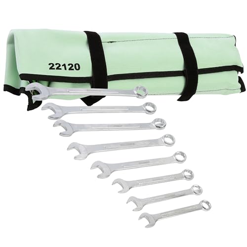 OEMTOOLS 8 Pc. Wrench Set 21mm-32mm, Multi, One Size, 22120