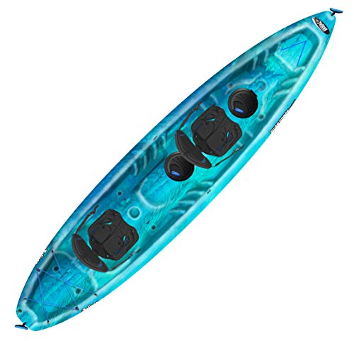 Image of Pelican - River Gorge 130X Tandem Kayak - Sit-on-Top - Recreational 2 Person Kayak - 13 ft