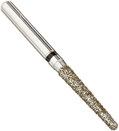 ValuDiamond V-850/016SC Economic Line of Diamond Burs, Single Use/Multi-Use, One Low Price for All Shapes and Grits, Round End Taper (850/010, 856/012, 850/012, S855/014, 856/014, 850/014, S855/016, 856/016, 850/016, 856/018, 856N/018, 856L/018, 856/021, 856/022, S856/024, 856/024), Super Coarse (Pack of 10)