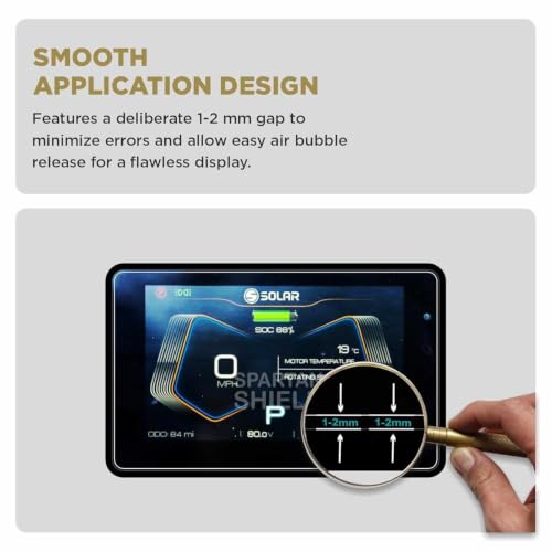 Image of Premium Ultra-HD clear Screen Protector For OBEN RORR EZ Electric Scooter Digital Display Screen Guard(HD clear,Anti-Scratch) (Not A Tempered Glass) pack-1
