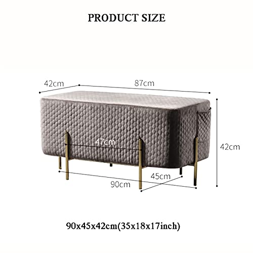 Banc Ottoman en Velours : la solution d'assise et de confort pour salons encombrés