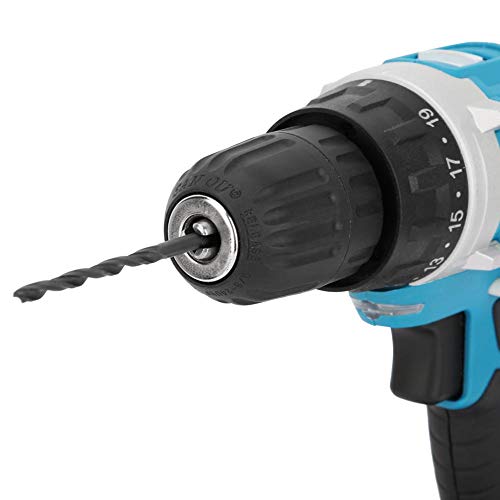 18V Electric Lithium Cordless Drill, Multifunction Professional Power Drill Set Handheld Tool, US Plug 100-240V