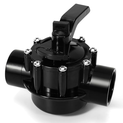 Aumzong 4724-Válvula NeverLube de 2 puertos de 1-1/2 a 2 pulgadas de repuesto para válvula Jandy NeverLube compatible con piscina, bañera y spa