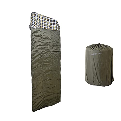 THE DRY CAPE ; LET IT RAIN Turbine, Cool Weather Ultralight Lightweight Sleeping Bag, Temp (1 °C to 10 °C)