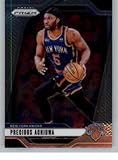2024-25 Panini Prizm #42 Precious Achiuwa New York Basketball Card - Sportscard Superstore