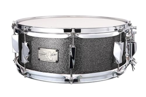 CANOPUS YAIBA2 Maple 5.5x14 Snare Shadow Black Sparkle LQ
