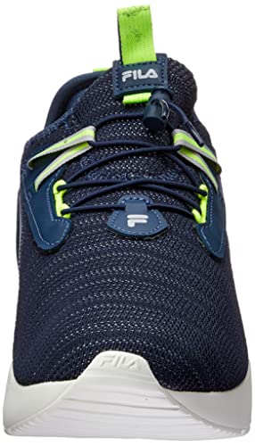 Fila V.Track 3.0 Tênis Masculino, Azul (Marinho/Prata/Limao), 39