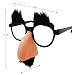 VIGUEUR Disguise Glasses with Nose, Big Nose Glasses Funny for Party