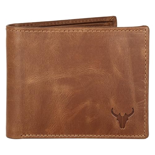NAPA HIDE Leather Wallet for Men I Handcrafted I Credit/Debit Card Slots I 2 Currency Compartments I 2 Secret Compartments (Image - 3)