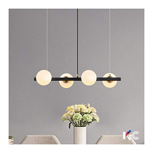 Luminaire de plafond moderne pour salon sombre avec lumière jaune