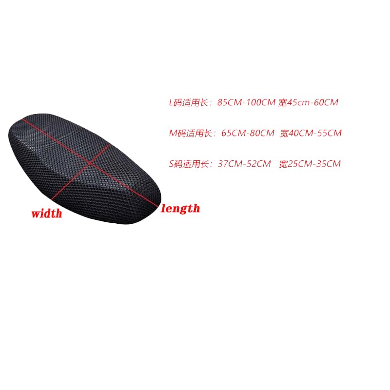 Protector de asiento para scooter universal que soluciona el calor excesivo del sillín de moto 6