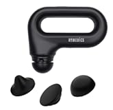 Portable Full Body Vibration Massager&comma; Effective Targeted and Full-Body Massage&comma; High & Low Intensity Levels&comma; Ergonomic Easy-Grip Handle 3 Interchangeable Attachments&comma; 2 AA Batteries included