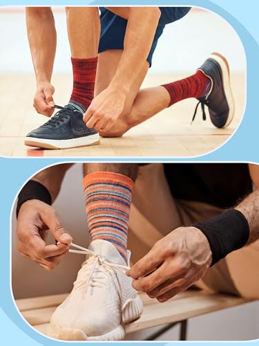 Image of Fourluoo 3 /6 Pairs Women Toe Socks Cotton Breathable Ankle Five Toe Socks for Men Women Athletic Running