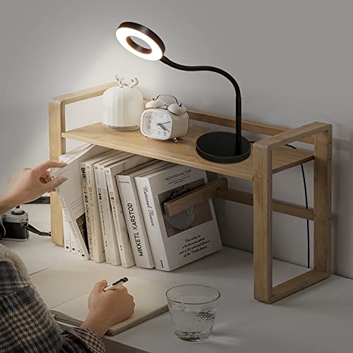 Kawoti Led Desk Lamp Usb Desk Light With 3 Lighting Modes Dimmable 10 Brightness Levels And Rotatable Phone Holder 360 ° Flexible Gooseneck For Bed Reading Work Study #TOP3