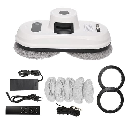 Plabnk Robot Eléctrico De Limpieza De Ventanas, Fuerte Succión De 60 Kpa, Área De Limpieza De 6 5 M, Modo De Limpieza: Manual Automático, Control Remoto Incluido, Para Eliminar Lluvia,One Size Plabnk Robot Eléctrico De Limpieza De Ventanas, Fuerte Succión De 60 Kpa, Área De Limpieza De 6 5 M, Modo De Limpieza: Manual Automático, Control Remoto Incluido, Para Eliminar Lluvia,One Size