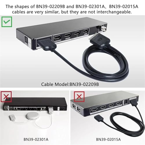Câble de connexion TV Line One écran noir Samsung série KS résolu