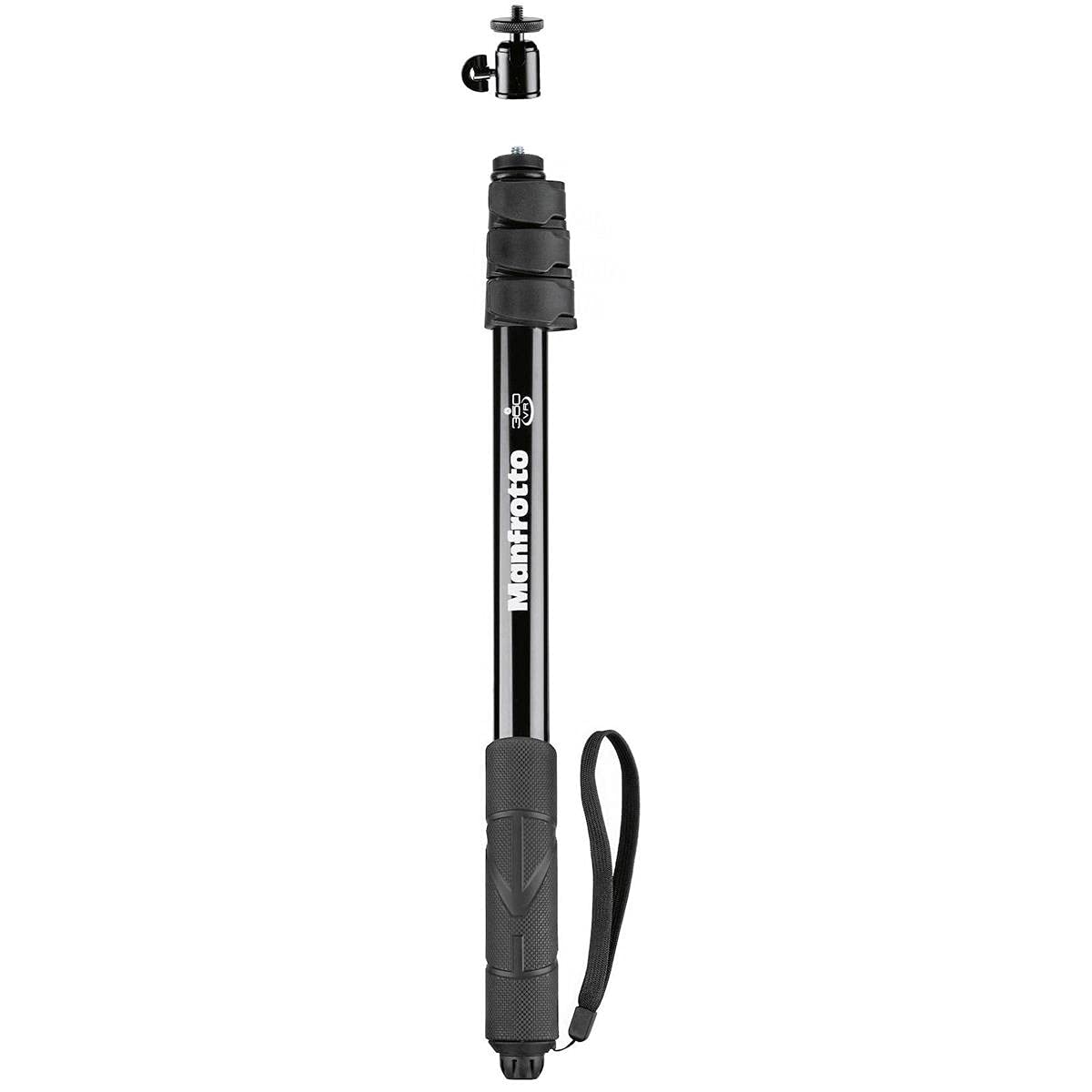 Manfrotto VR, bastone per selfie VR di realtà virtuale, alluminio (MPOLEVR)