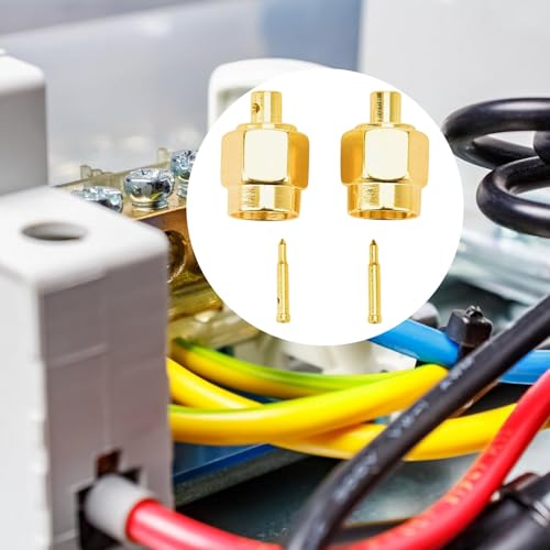 Conectores coaxiales RG402 para renovar el cableado de antenas y sistemas de comunicación en torre 2