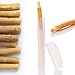Miswak Zahnbürste [6 Miswak + 2 Frischhalte-Dose] - Optimal für Unterwegs - Premiumqualität Siwak Holzzahnbürste - Vegan - 100% natürliche Zahnbürste mit Mineralien für Gesunde Zähne