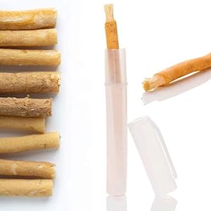 Miswak Tandenborstel, 6 Miswak + 2 vershouddozen, optimaal voor onderweg, hoogwaardige Siwak houten tandenborstel…