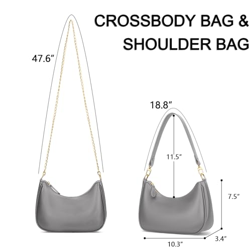 Image of KKXIU Shoulder Bag for Women Cute Hobo Purses and Handbags Retro Clutch Underarm Purse | Cute