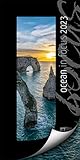  Ocean in Focus Kalender 2023, Wandkalender mit Passepartouts zum Wegklappen im Hochformat (33x66 cm) - Meer- / Naturkalender