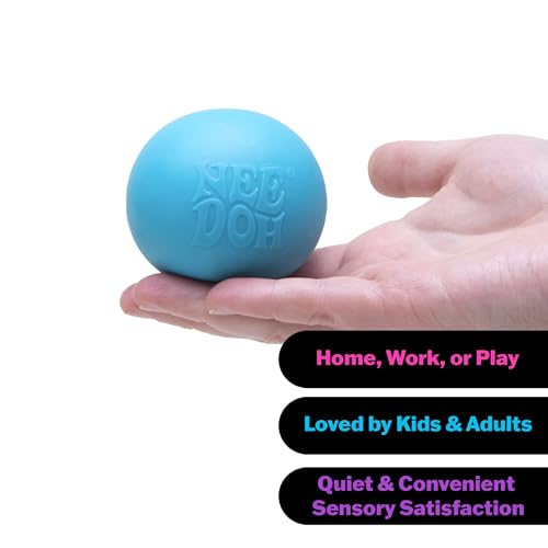 Image of Schylling NeeDoh Original - Sensory Fidget Toy - Blue - Ages 3 to Adult , 1 Count ( Pack of 1)