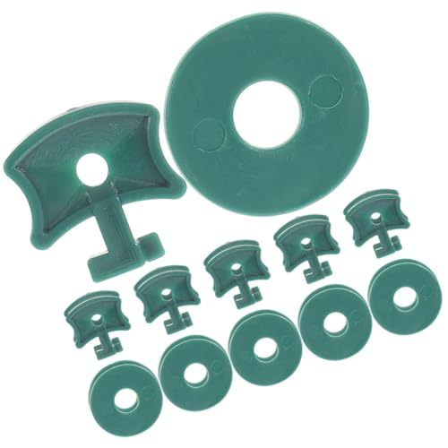 YARNOW Gewächshausclip mit Unterlegscheibe 50 Satz Pflanzenbefestigung Isolierend und Beschattend für Gewächshäuser und Pflanzennetze