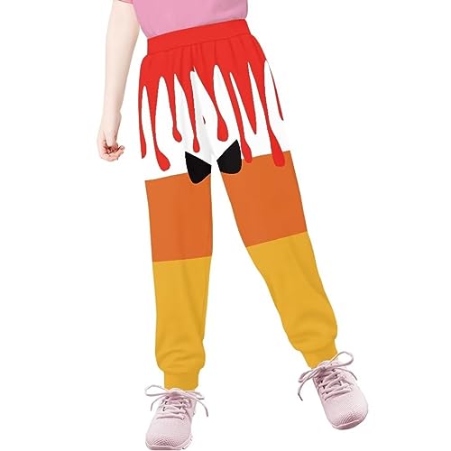 Hawapod Kids Sweatpants Elastic Waist Flap Camping Pants Boys Lightweight Casual Sweatpants for Girls4