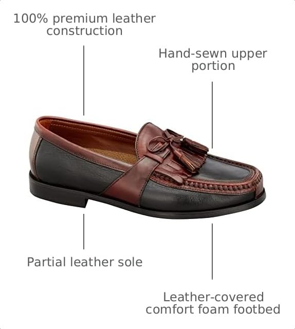 Image of Johnston & Murphy Men's Aragon Tassel Loafer Dress Casual Shoe