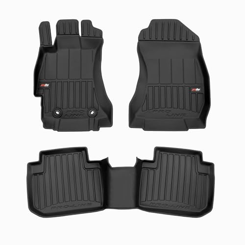 MOTOS Tapis de Sol Caoutchouc pour Subaru Forester IV 2012-2018 Améliorez Votre Confort de Voyage avec Le Tapis Noir antidérapant Auto 3D- Tapis Voiture Tous...