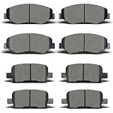 ALADICHE Front Rear Ceramic Brake Pads Sets...
