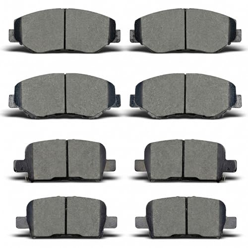 ALADICHE Front Rear Ceramic Brake Pads Sets...