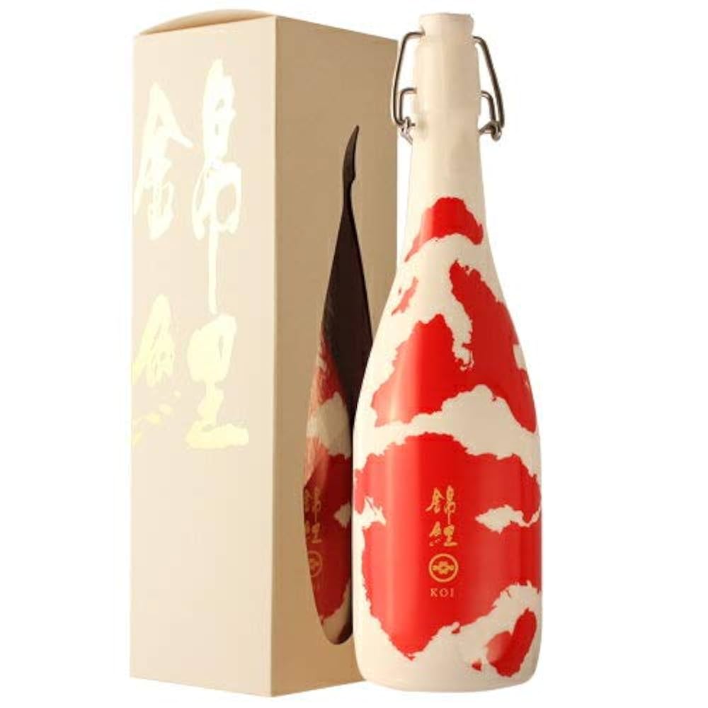 今代司 KOI 日本酒 赤と白の鯉模様 1800ml 今代司 KOI 日本酒 赤と白の鯉模様 1800ml