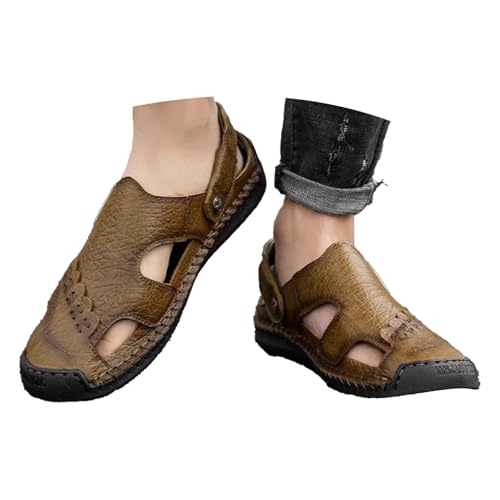 Sandales élégantes homme en version fermée et ultra confort
