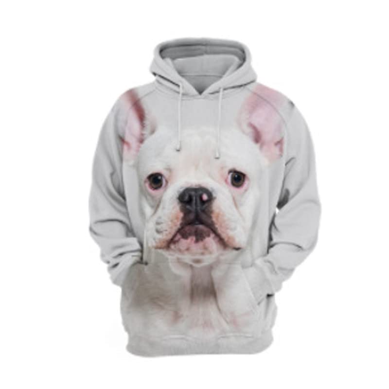 Pull St Bernard homme en maille blanche premium à capuche