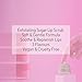 W7 Sweet Dreams Lip Scrub & Overnight Lip Mask Duo - 2 Piece Gift Set - Strawberry Flavour - Exfoliate, Condition, Soothe & Hydrate