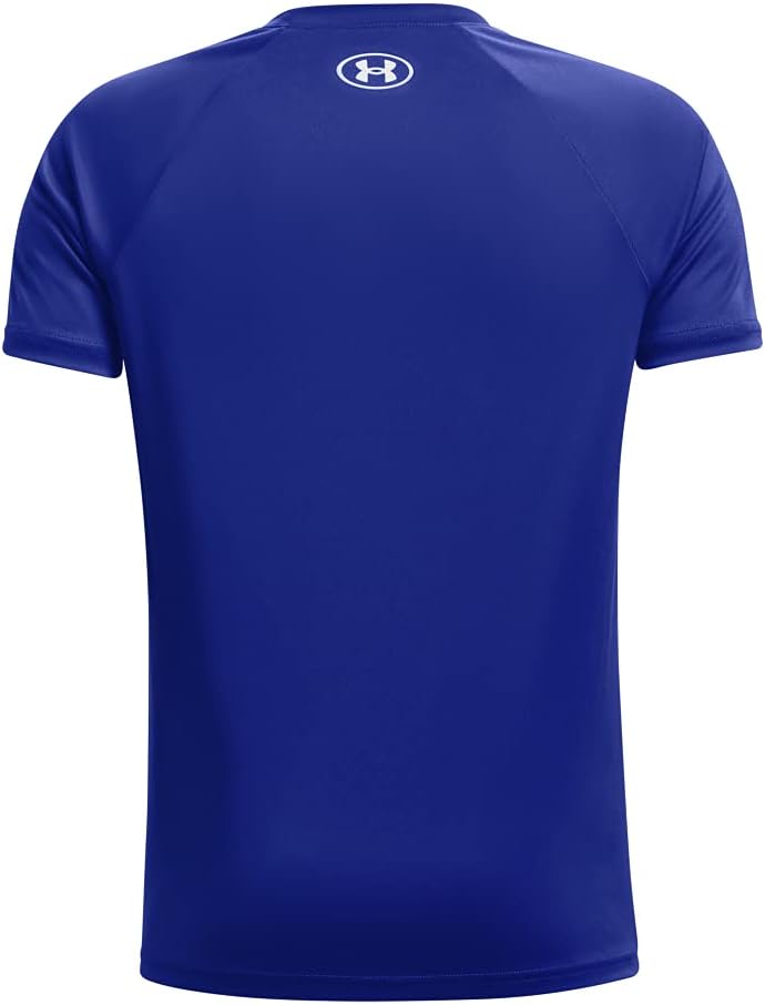 Under Armour Boys' Tech Wordmark Symbol Short-Sleeve T-Shirt
