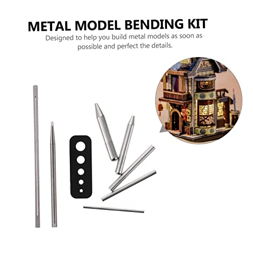 OSALADI 7pcs Conical Bending Tool Car Tool Kit Car Tools Automotive Tool Set Stainless Steel Bending Kits Stainless Steel Model Tool Kit Metal Model Bending Kits Metal Model DIY Tool Hem - Image 2